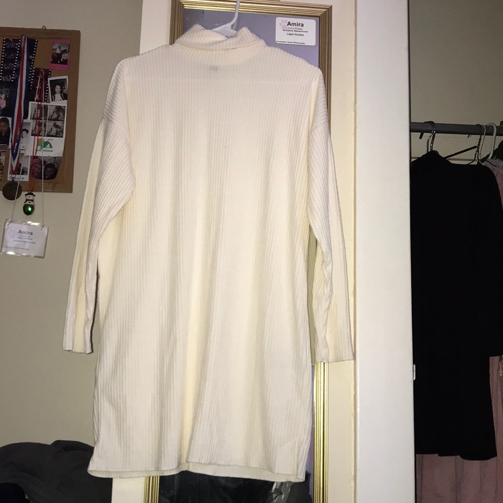 White Sweater Dress